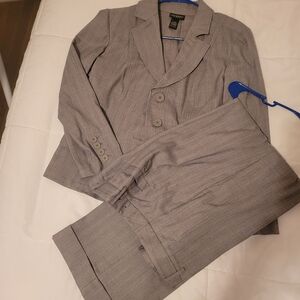 Lane Bryant Classic Gray Women's Pantsuit